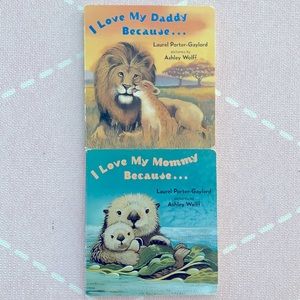 I love my Mommy/ I love my daddy book bundle